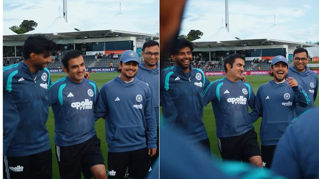 Watch: Abhishek Sharma's hilarious Punjabi punchline sends Gambhir ...