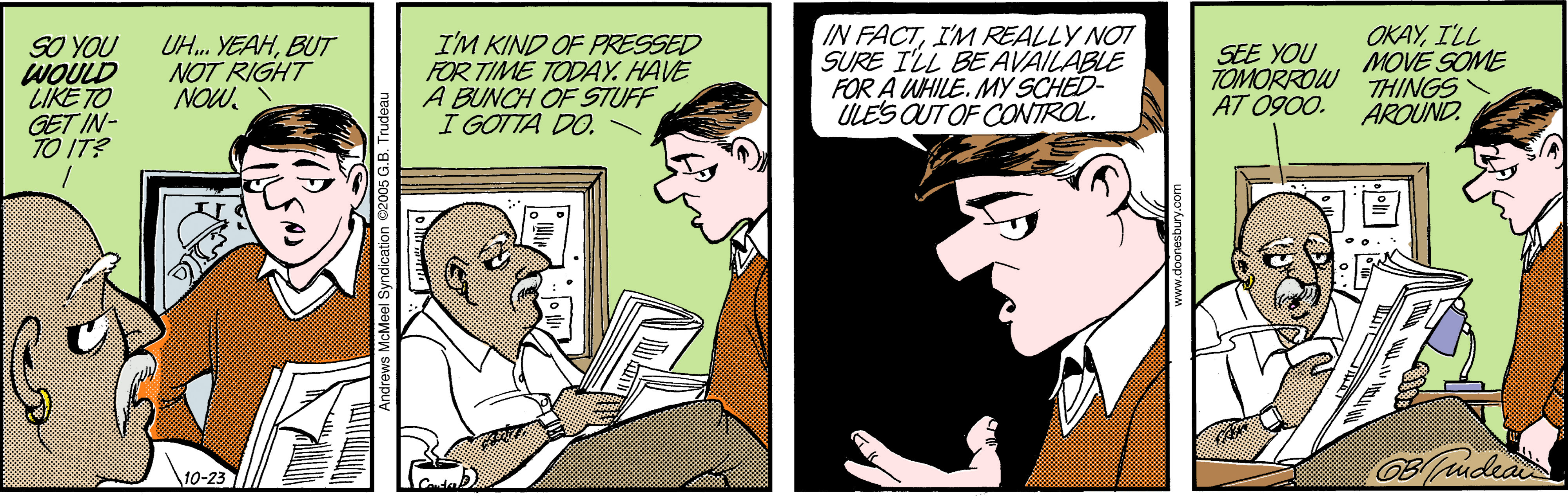 Doonesbury by Garry Trudeau