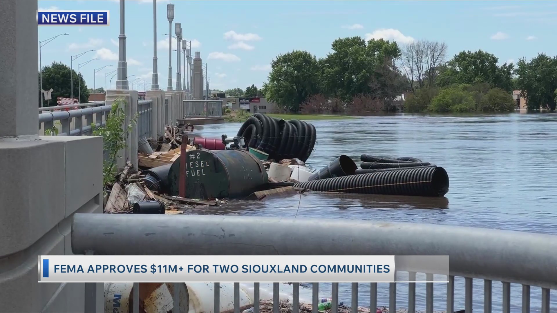 More FEMA funding approved for two Siouxland communities - 10/23/2026