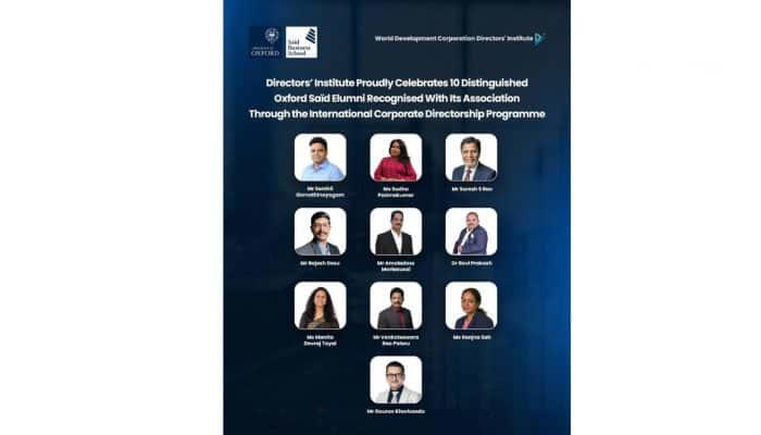 World Development Corporation recognises 10 Oxford Saïd alumni for ...