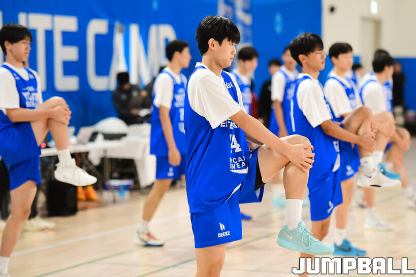 [화보] 2026 KBL 유스 엘리트 캠프 4일차 고등부 입소식 및 훈련