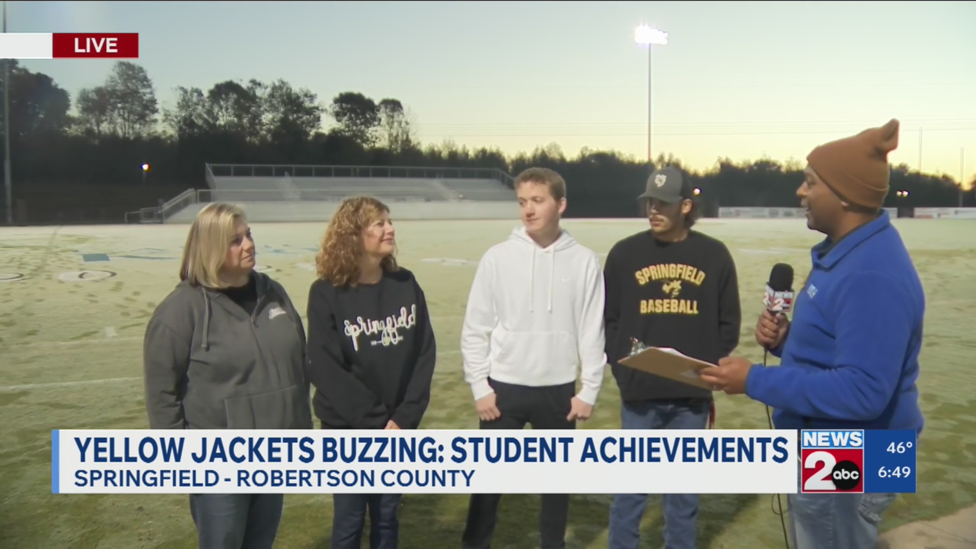 Student achievements at Springfield High School