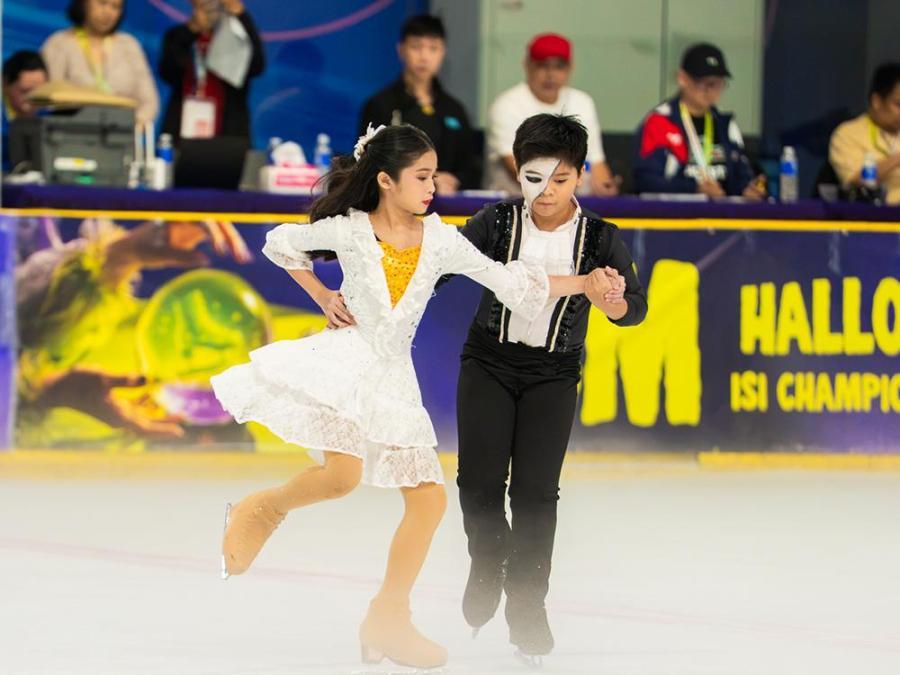 Local figure skating competition Halloween Cup goes international