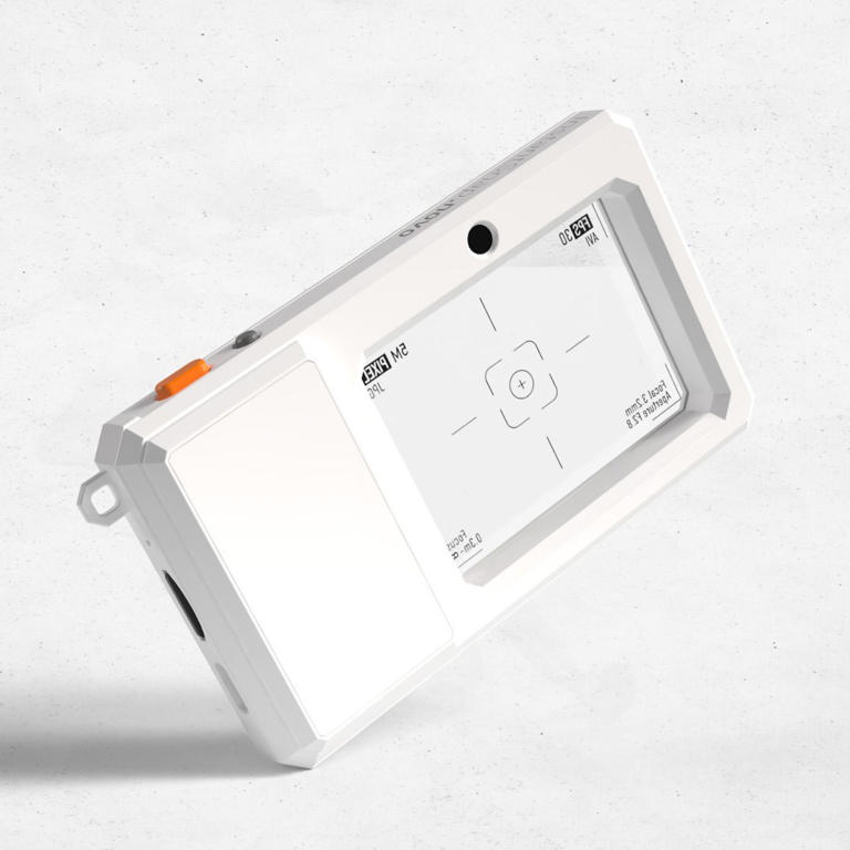 This weird new compact camera is a transparent viewfinder digicam that ...