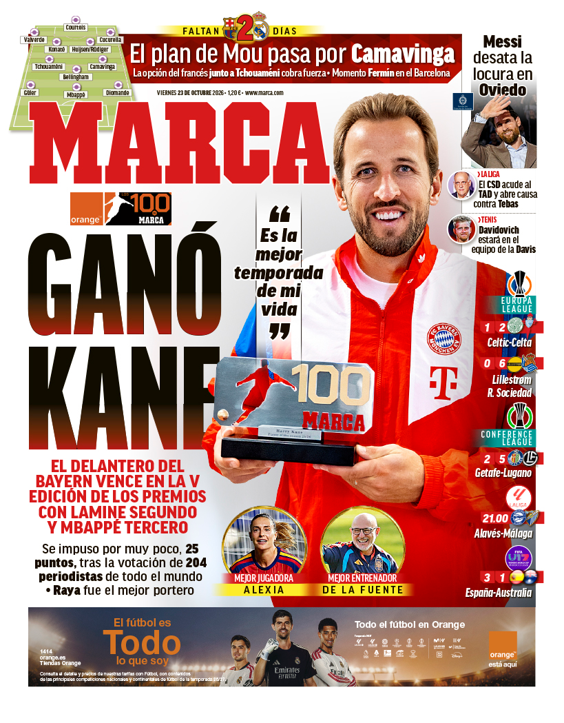 🗞️ Today's front pages: Barça's Mou, Carrick survives, Milan disaster