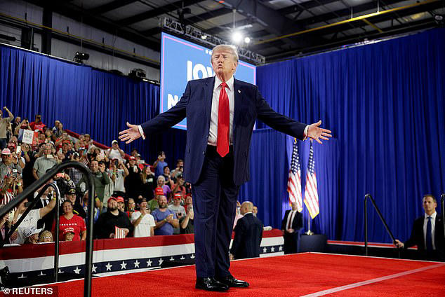 Trump teases 2028 ambitions as he tells Iowa rally crowd he 'has the ...