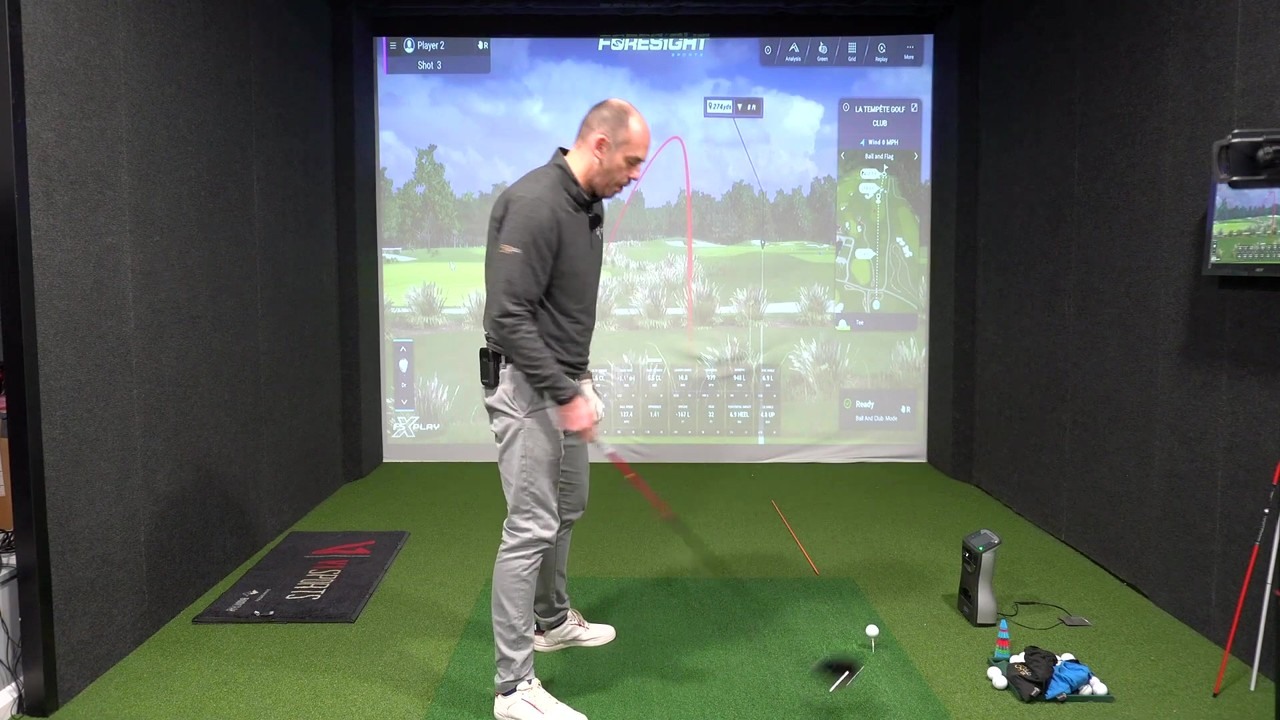 Golf club release: How body rotation controls the hands through impact