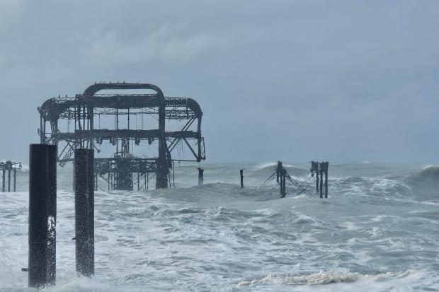 People urged to avoid seafront after West Pier collapse