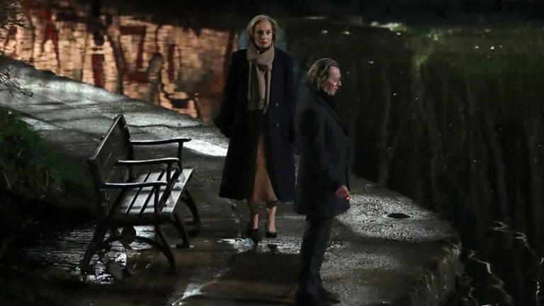Another popular spot for a "Slow Horses" pilgrimage is the Regent's Canal bench where Jackson Lamb and MI5 chief Diana Taverner, played by Kristin Scott Thomas, meet to share confidential intel. - Beretta/Sims/Shutterstock