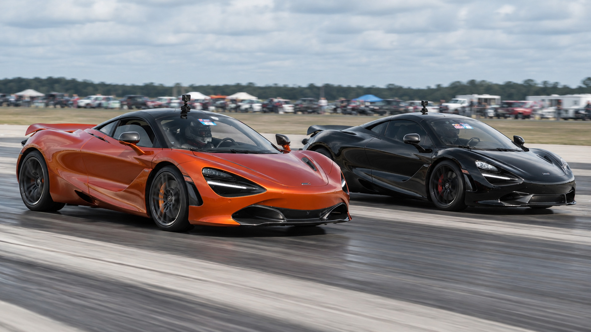 Can An 800HP McLaren MP4-12C Beat The 720S in Drag Race