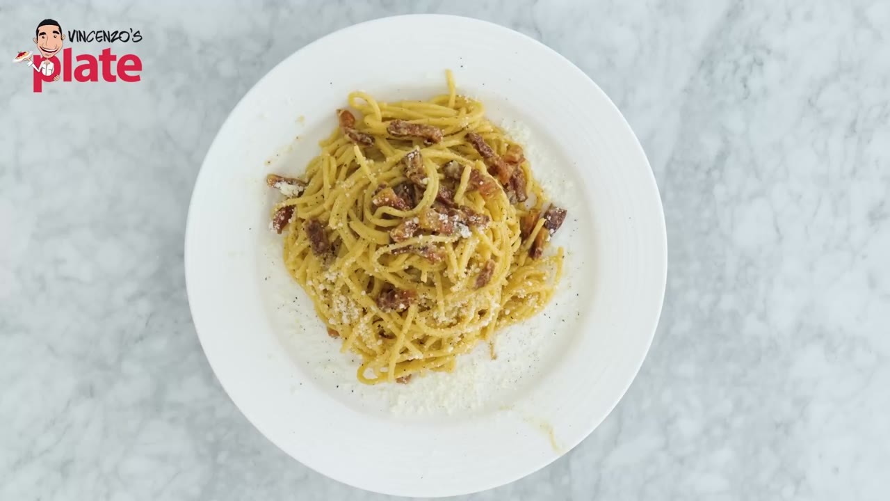 An Italian chef says carbonara in the 1980s had slightly scrambled eggs