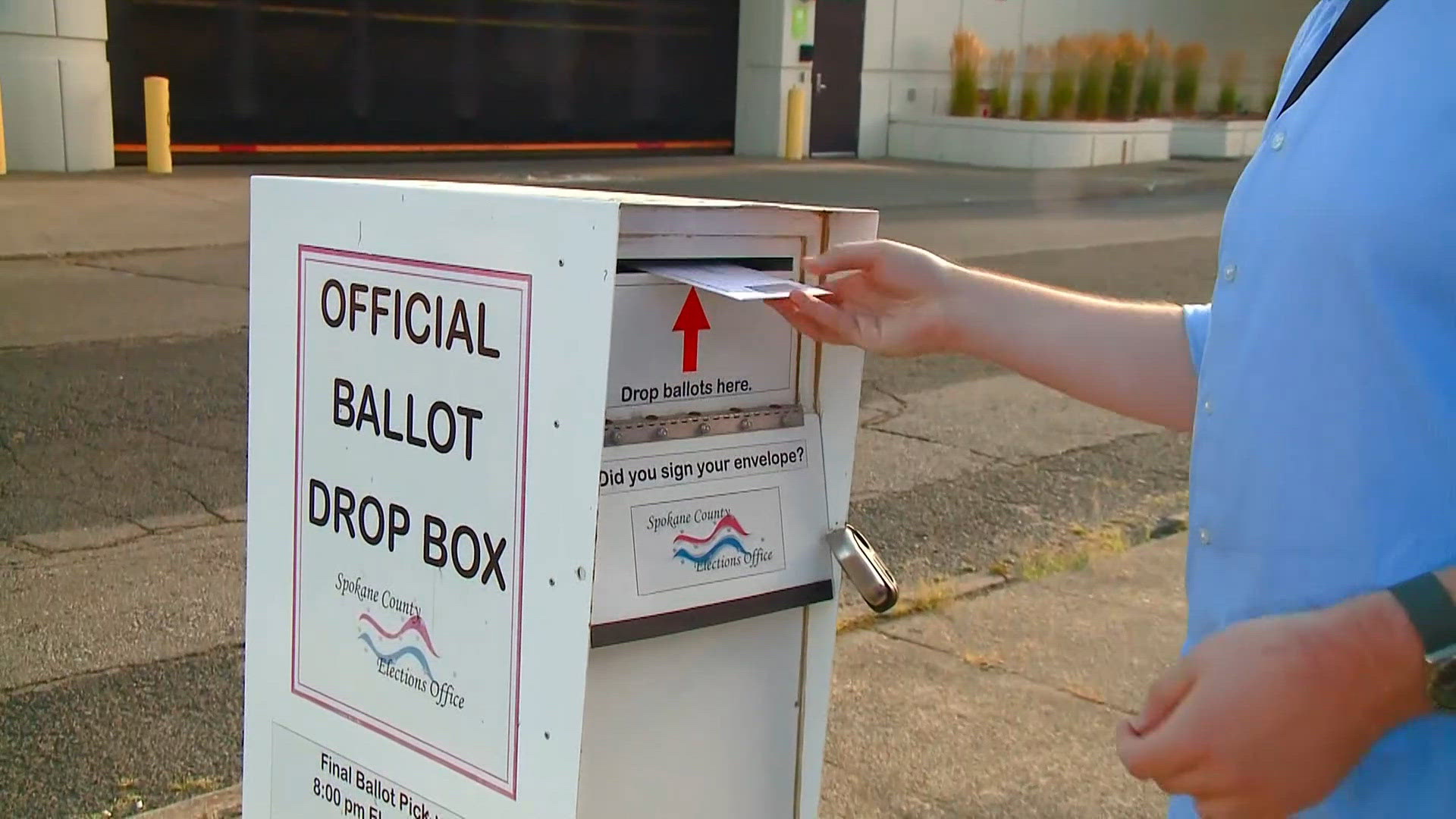 National Guard watching drop boxes for election security