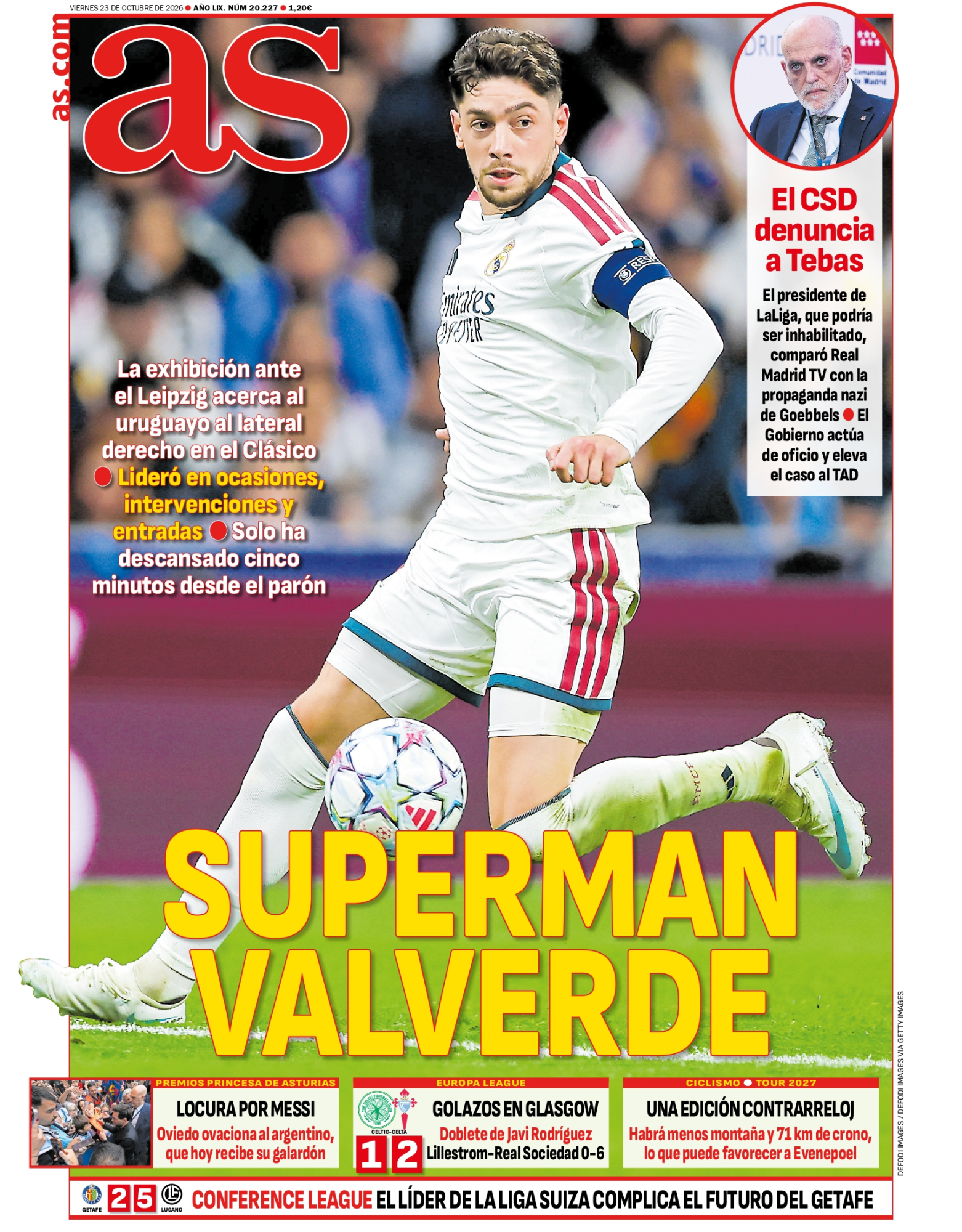 🗞️ Today's front pages: Barça's Mou, Carrick survives, Milan disaster