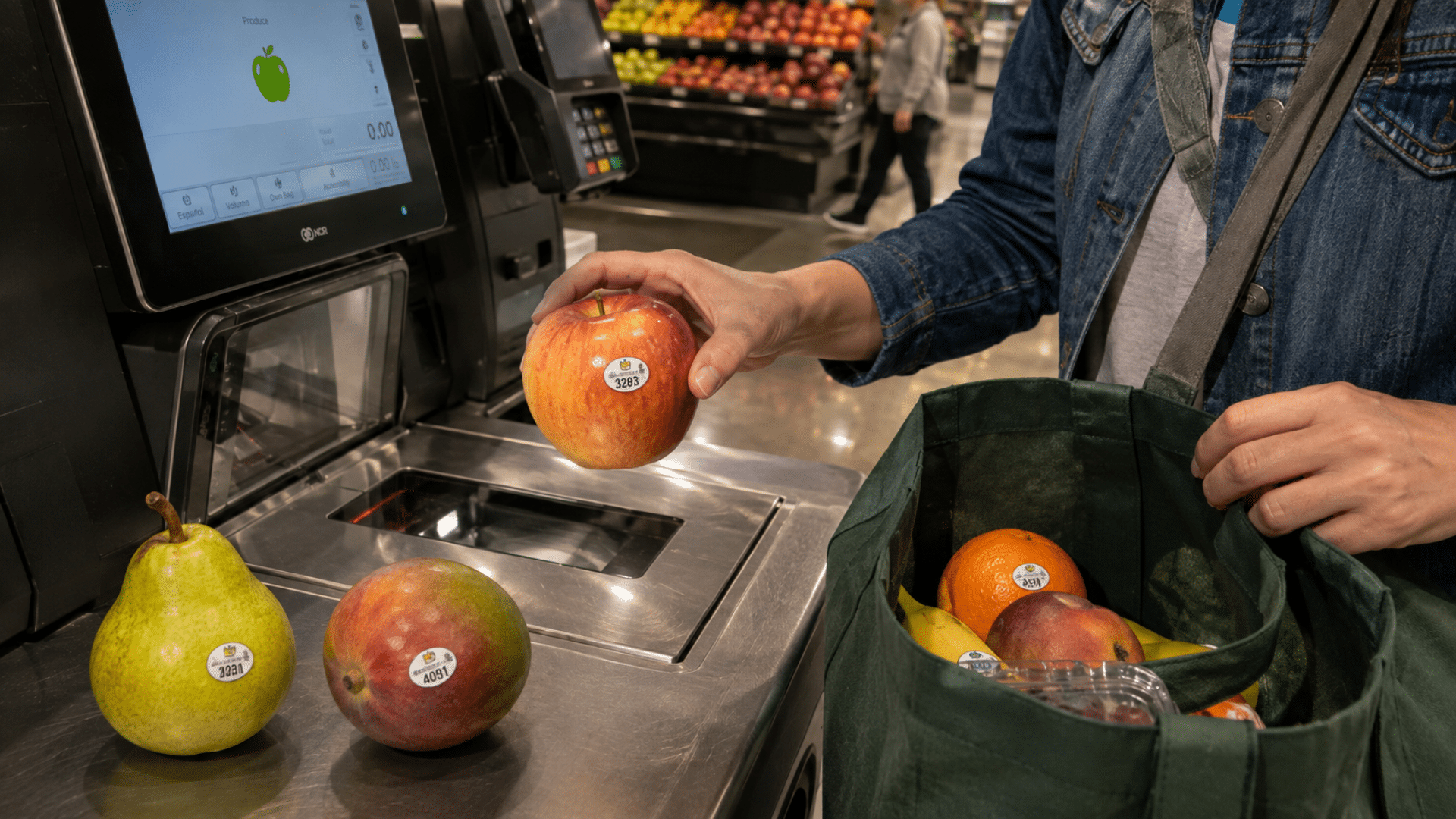 Don't peel that fruit sticker too soon, it could make your produce ...