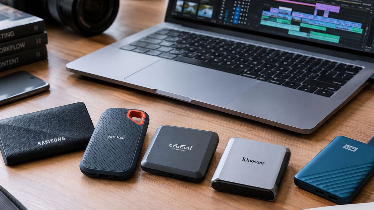 5 SSD eksternal untuk menyimpan video berukuran besar, cepat dan ...