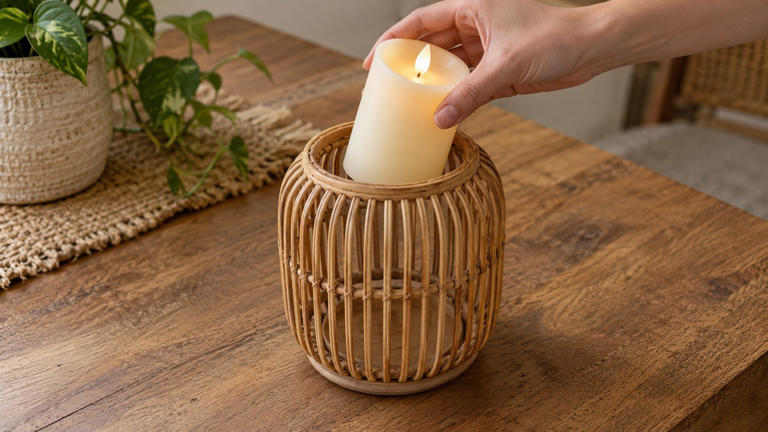 How to decorate a lantern