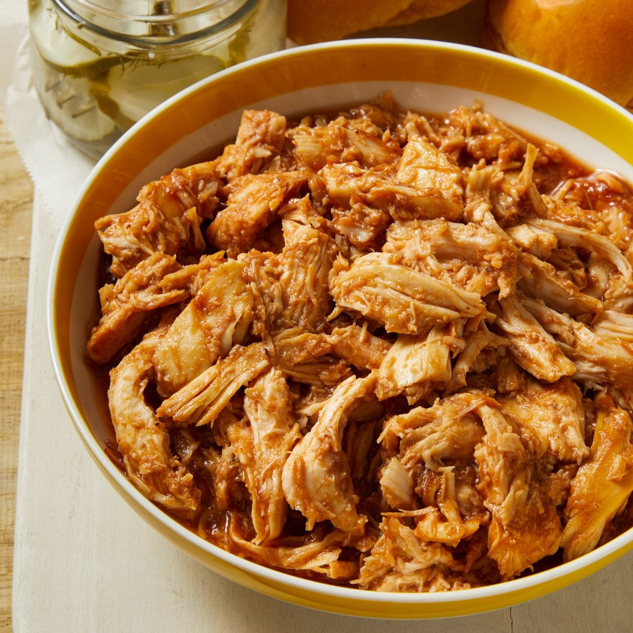 Slow-cooker barbecue chicken