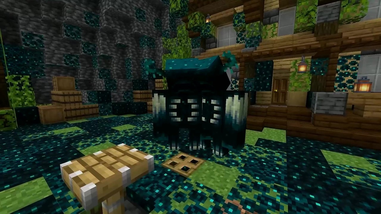 aCookieGod builds a prison for 100 wardens in Minecraft hardcore