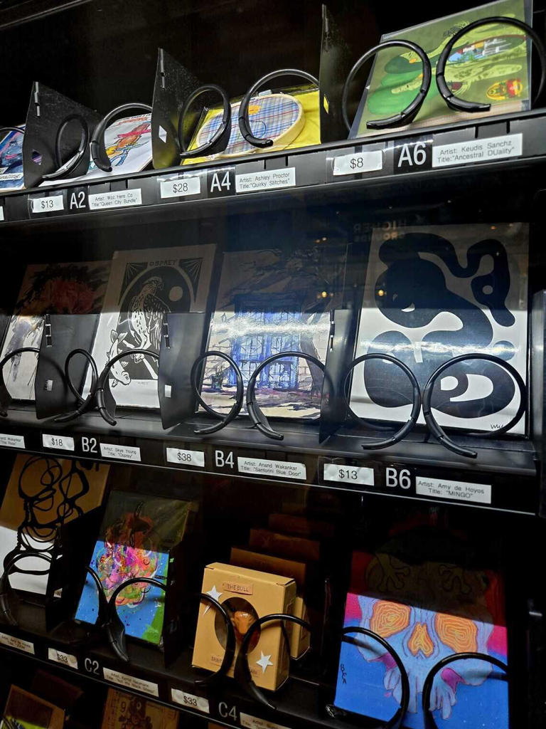 How a vending machine is providing original work from Charlotte's art scene