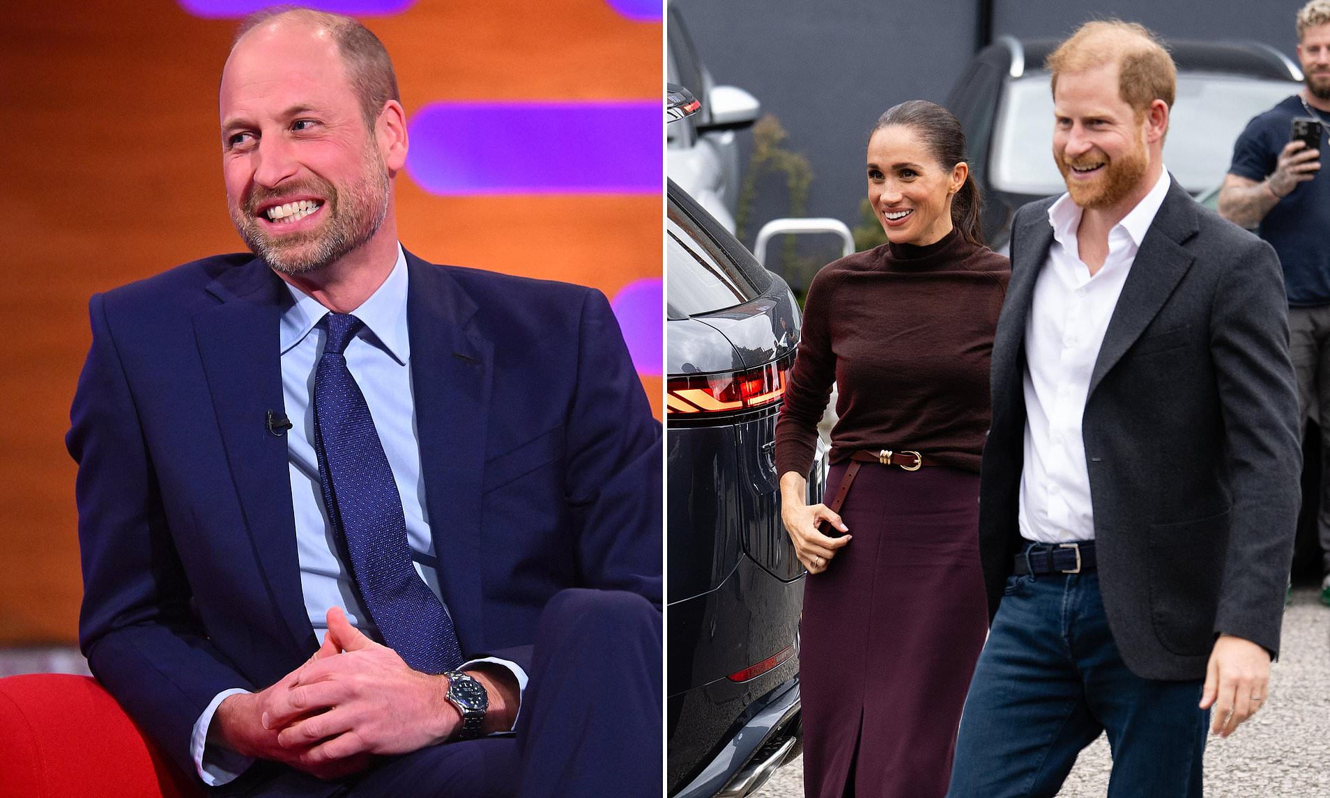 William's chat show appearance shows just how angry he is about his brother