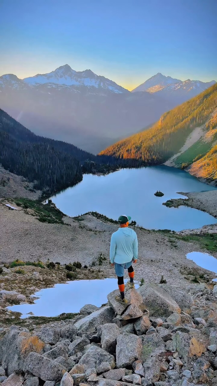 Mountain sunsets alpine lakes and wildflower adventures