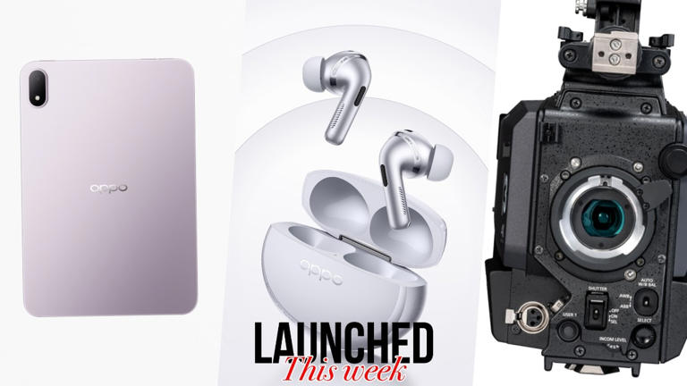 Launched this week: Oppo Pad Mini, BenQ PV3250U and 4 more gadgets to ...