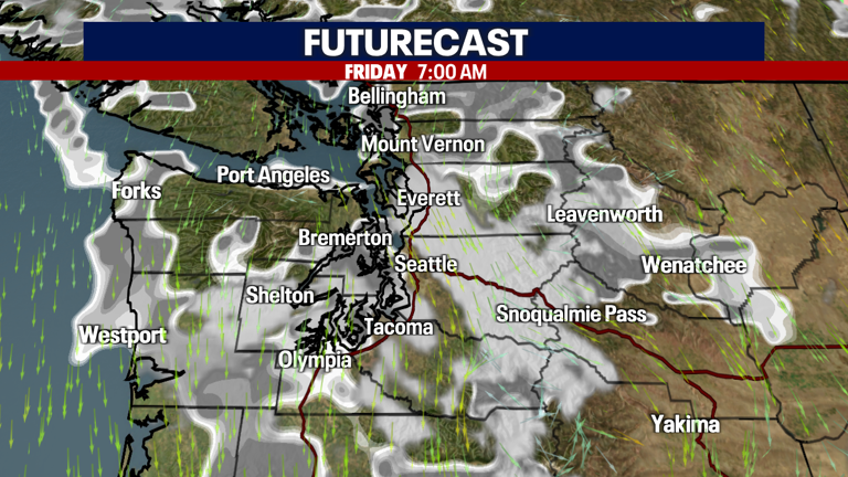 Seattle weather: Great fall Friday afternoon, highs in the 50s with ...