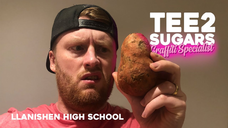 Llanishen High School art: Secrets to painting potatoes creatively