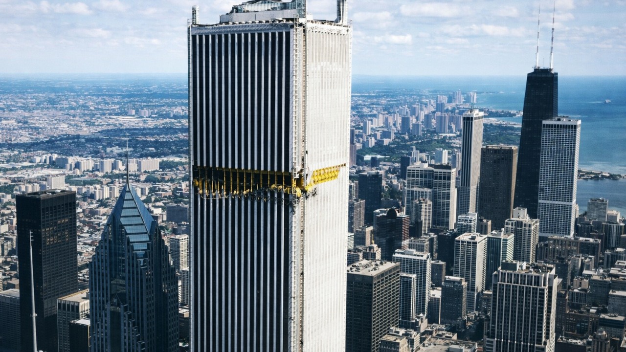 Watch how Chicago's Standard Oil Building developed dangerous problems ...
