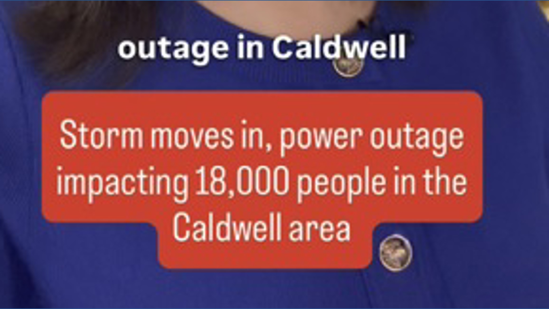 Power outage impacts thousands