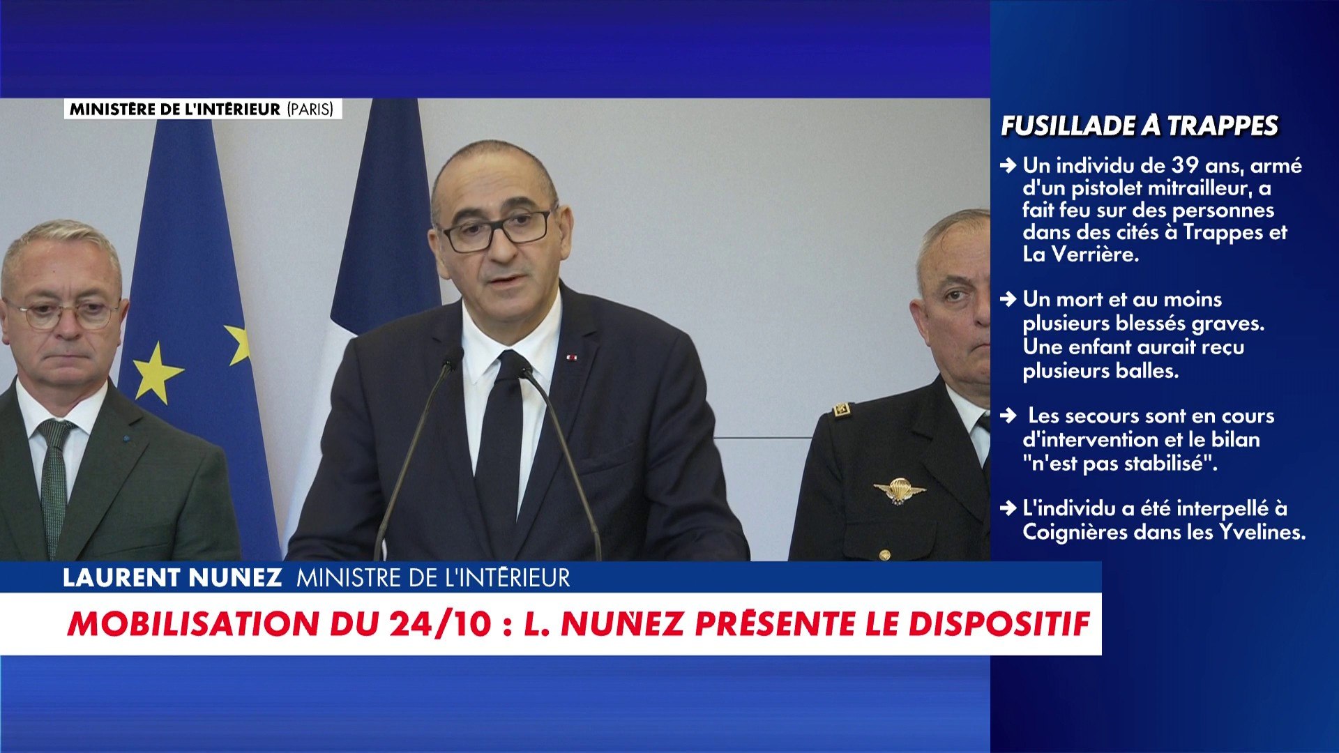 Laurent Nuñez : « On est prêts à être réactifs et fermes