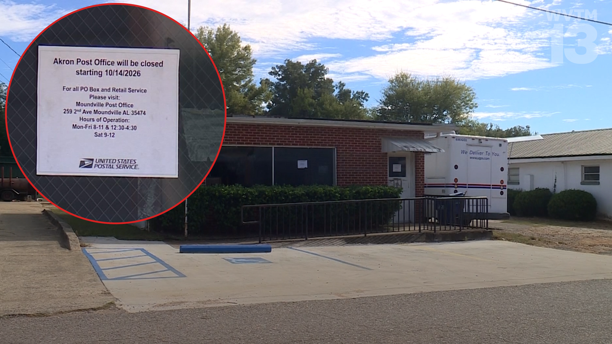USPS reverses course on closure of Alabama post office, official says