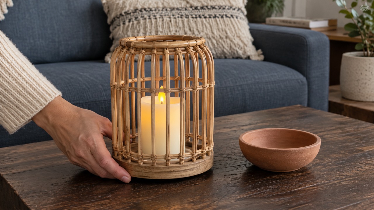 How to decorate a lantern