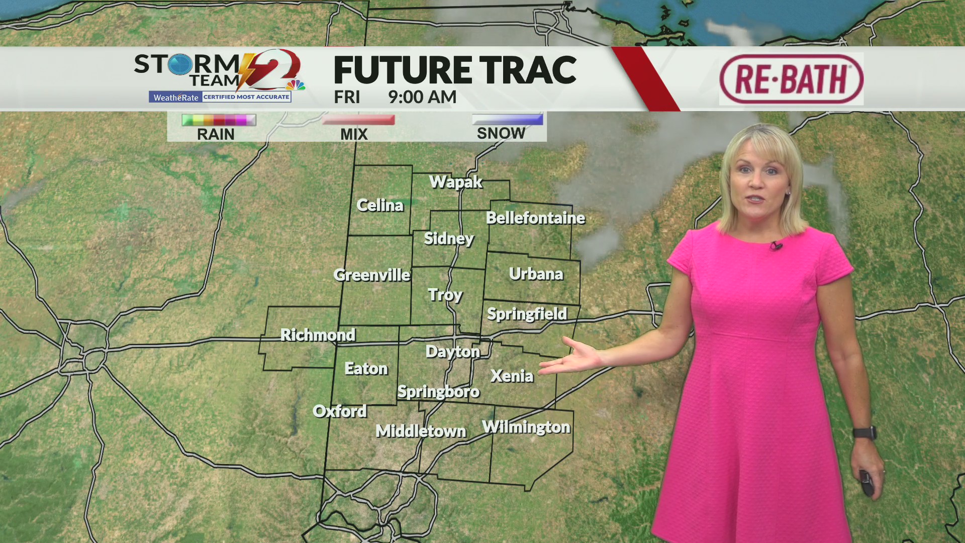 Today's Miami Valley forecast 10/23/26