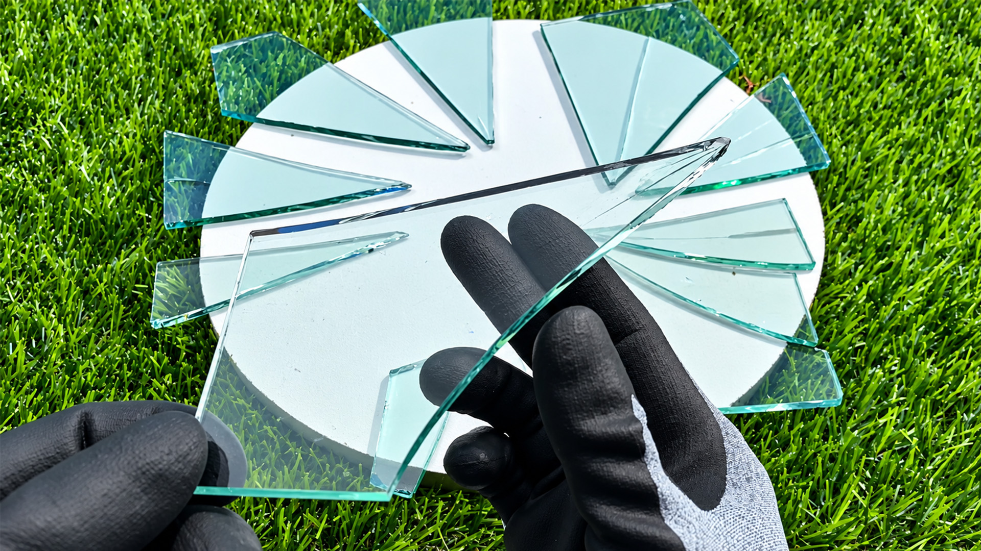 How to drill a round hole in glass without cracking it