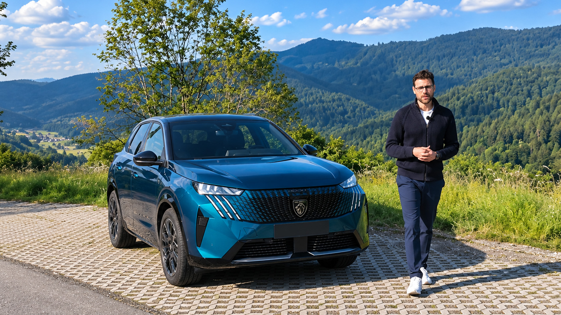 Peugeot 3008 e-AWD combines electric drive technology with SUV ...