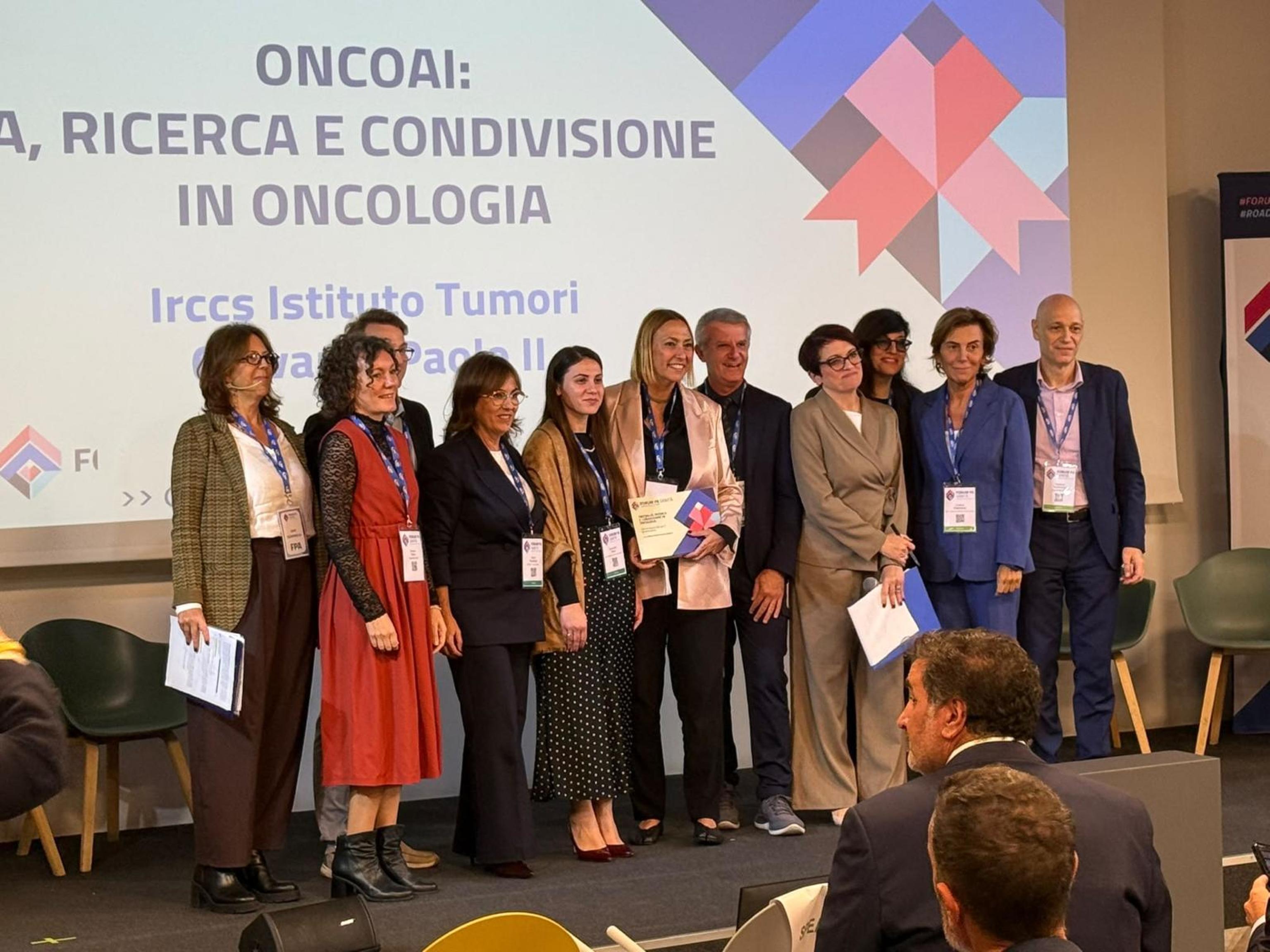 Intelligenza artificiale per la ricerca oncologica, premio all'Istituto ...