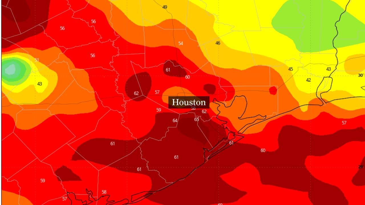 Dry air raises wildfire risk across Houston Friday. What residents ...