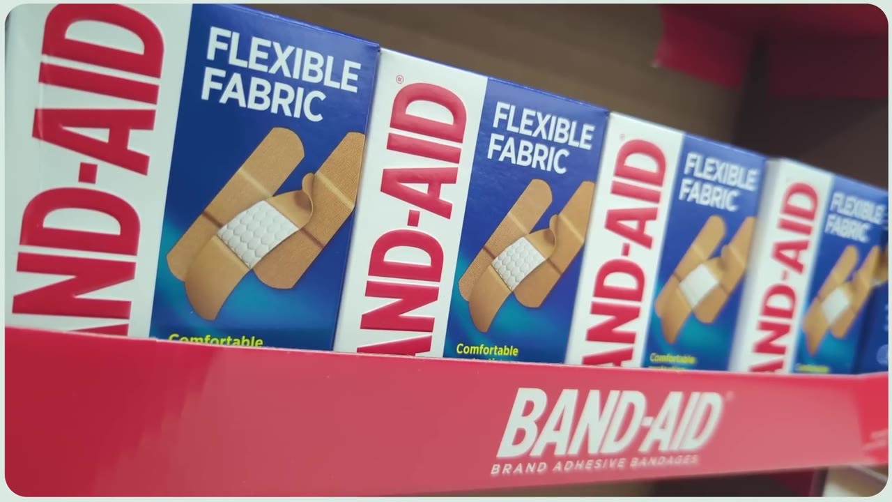 The man who invented Band-Aids did it because his wife kept getting hurt