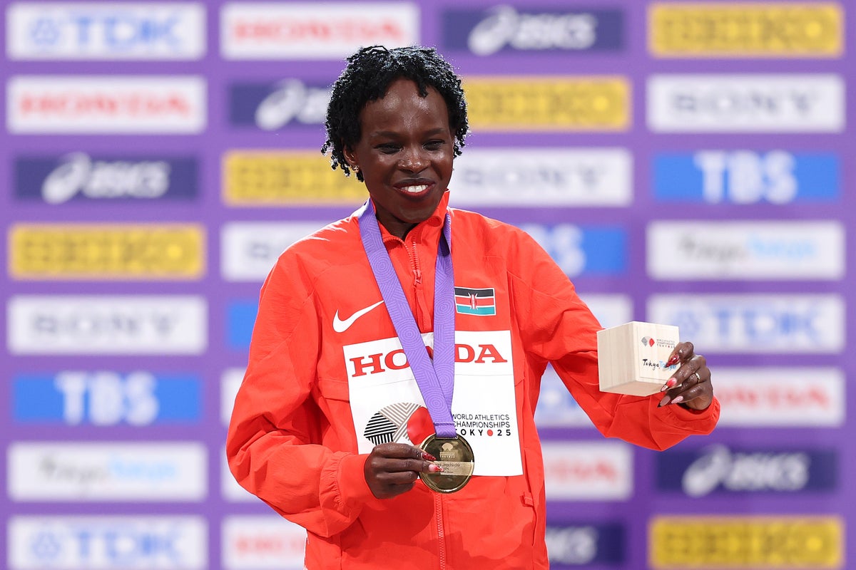 Marathon world champion Jepchirchir suspended after positive EPO test