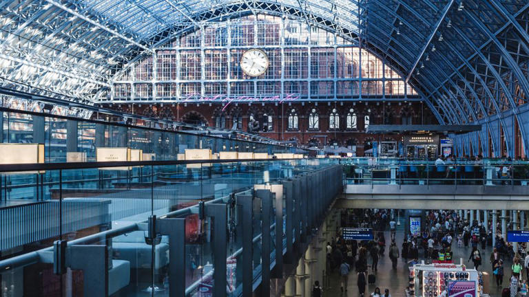 Season four also includes scenes filmed at St. Pancras International Station, the departure and arrival point of Eurostar trains to Paris. - phaustov/iStock Editorial/Getty Images