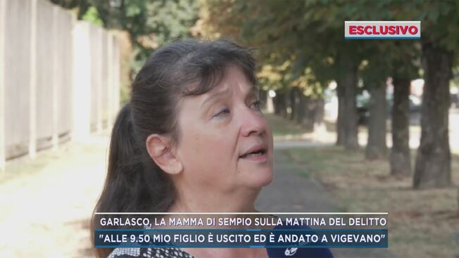 Garlasco, la mamma di Sempio sulla mattina del delitto