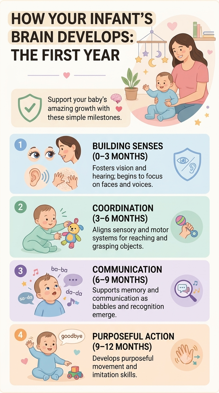 The science of infant brain development in the first year