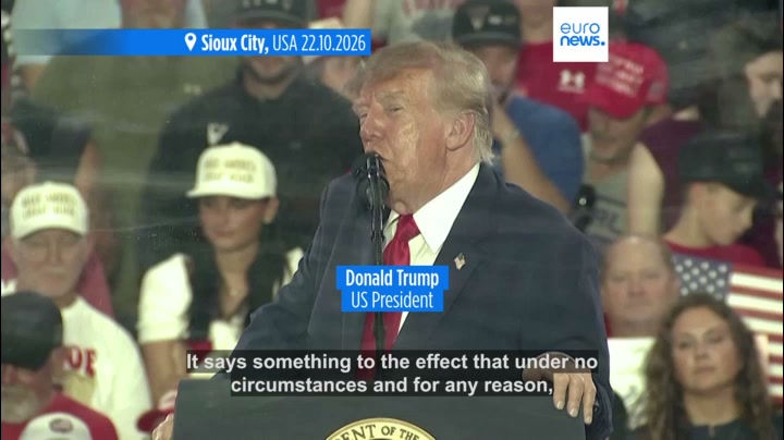 Trump says he has the right to seek a third presidential term