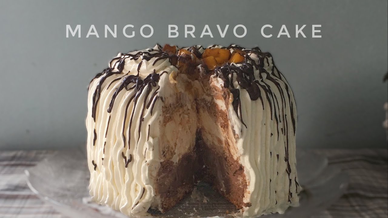 Mango bravo cake with layers of flavor