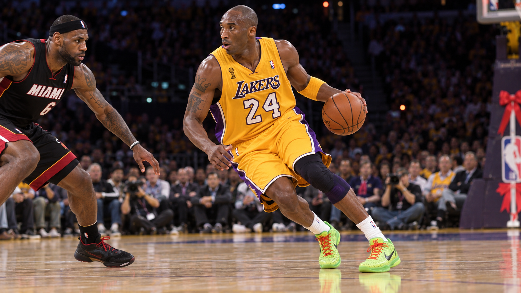 How Kobe’s 2010 Grinch Kobe 6 elevated Christmas Day sneakers