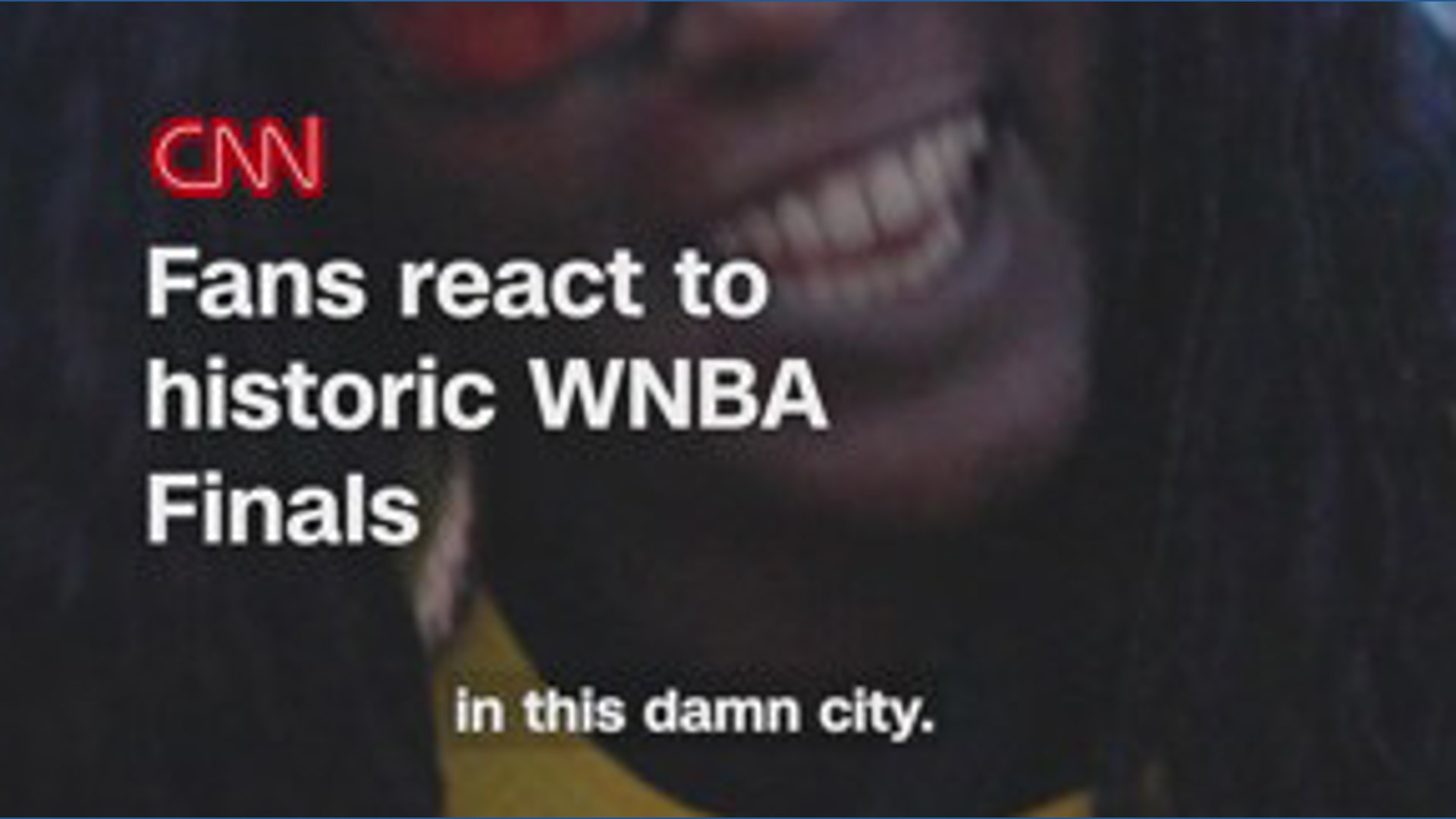 Fans react to historic WNBA finals