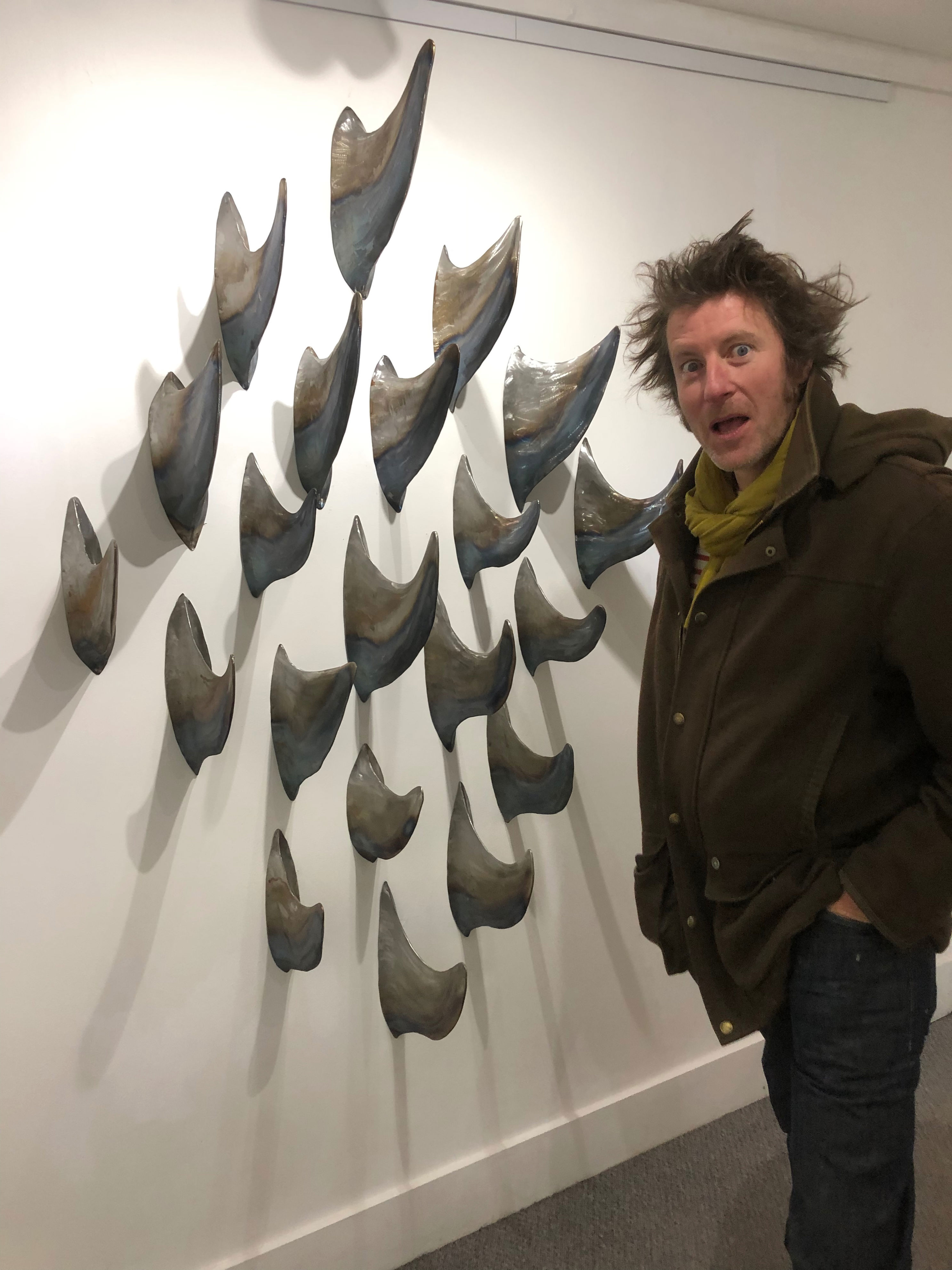 Sculptor Leigh Dyer sells work through new Hastings gallery