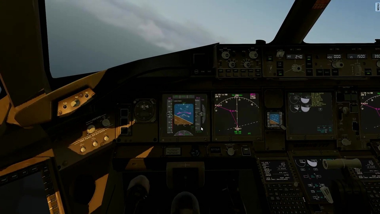 Delta Boeing 777-200LR departs San Francisco for Los Angeles in X-Plane 11