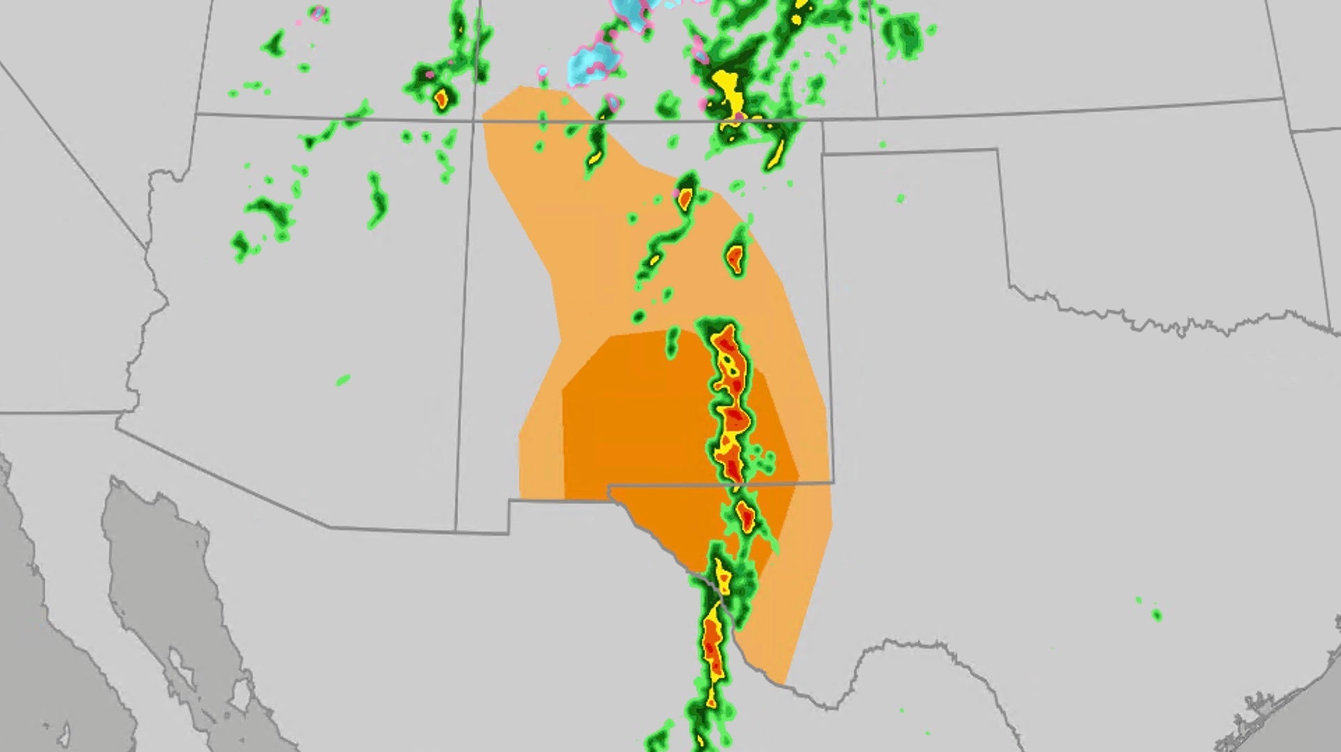 Hail, flooding and snow to end the week in New Mexico, Colorado